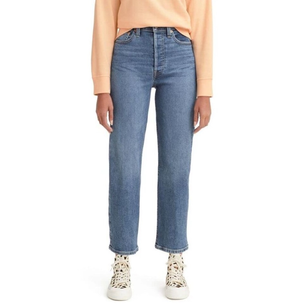 Levi’s Ribcage Straight Ankle Jean - Cropped